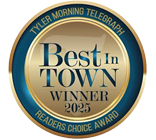 Best In Town 2025 - Tyler Morning Telegraph Readers' Choice Award